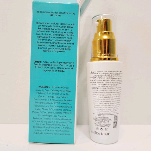 Multi-Action Extreme Glow Revitalizing Face Serum SPF 15 by Makari 1.7 oz - Picture 2 of 4